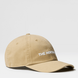 The North Face Roomy Norm Cap Washed Khaki Stone-horizontal Logo One Size male | LYBSTORE