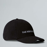 The North Face Roomy Norm Cap Tnf Black washed horizontal Logo