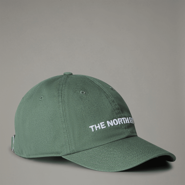 The North Face Roomy Norm Cap Duck Green-washed-tnf White One