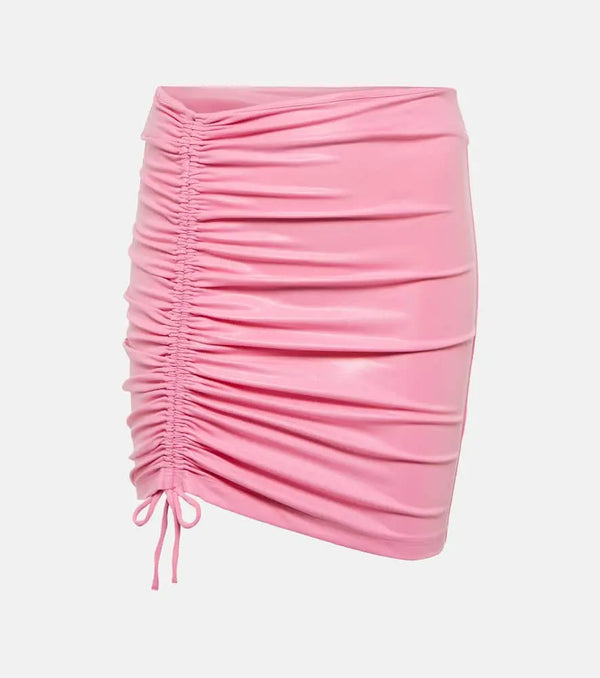 Rotate Margaritta ruched miniskirt | LYBSTORE