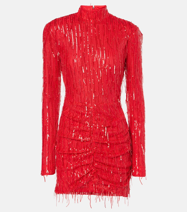 Rotate Sequined minidress