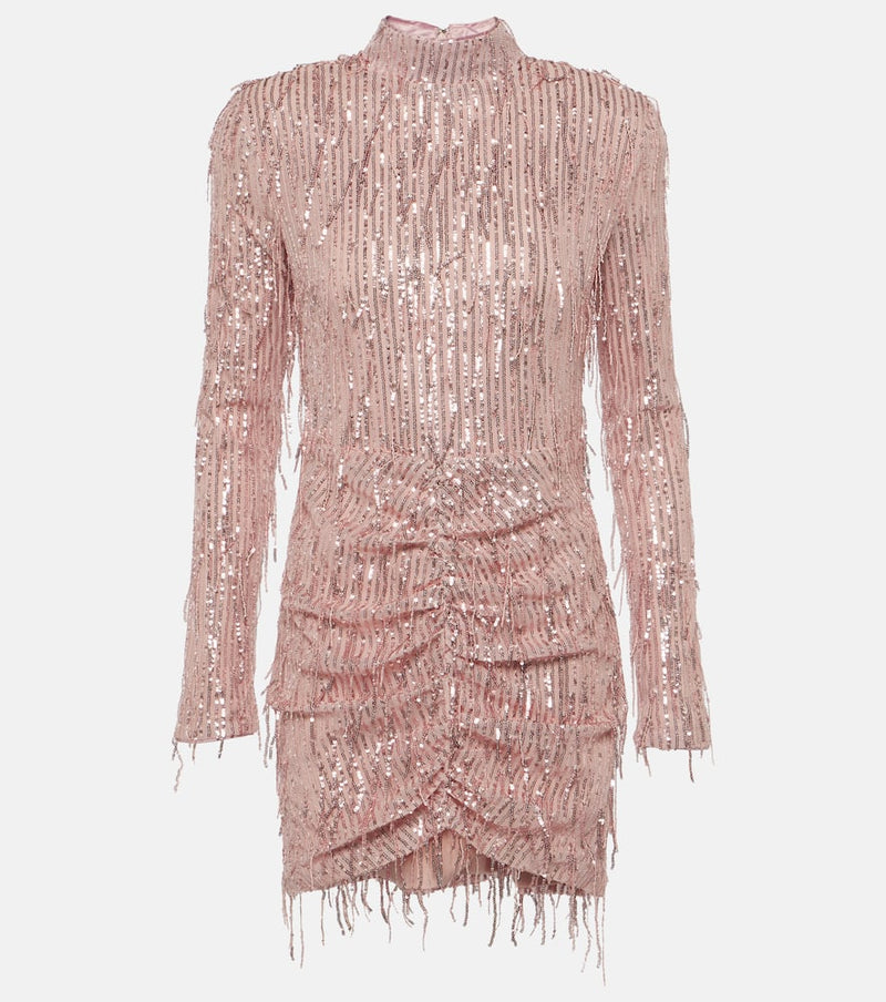 Rotate Sequined minidress