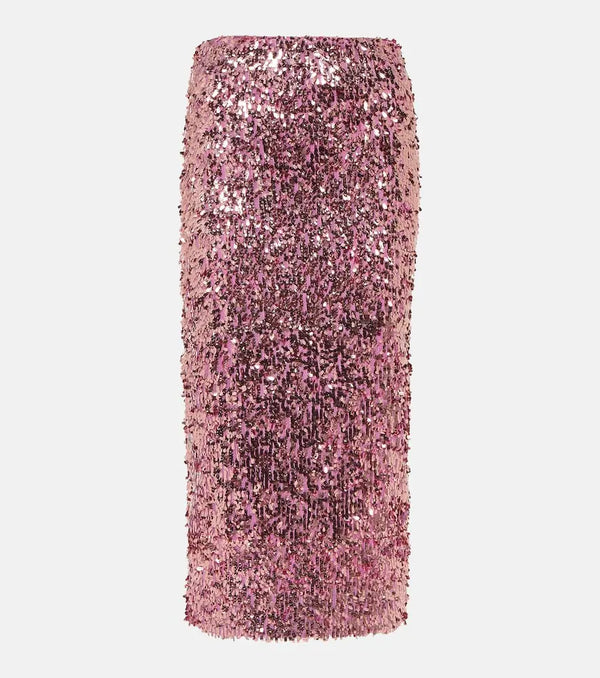 Rotate Sequined pencil skirt | LYBSTORE