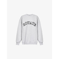 Womens Rotate Sunday Ro Sweat Logo Crewneck