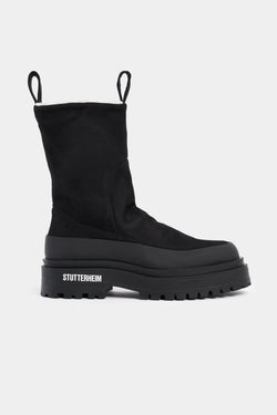 Stutterheim Rough Walker Nubuck Black