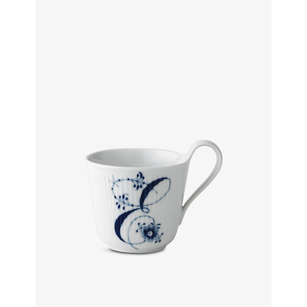 Royal Copenhagen Alphabet E hand-painted porcelain mug 330ml