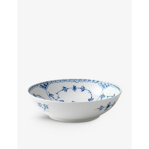 Royal Copenhagen Blue Fluted Lace porcelain bowl 21cm