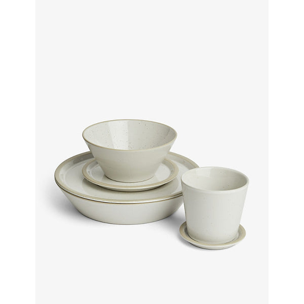 Royal Doulton Speckled ceramic six-piece dinner set