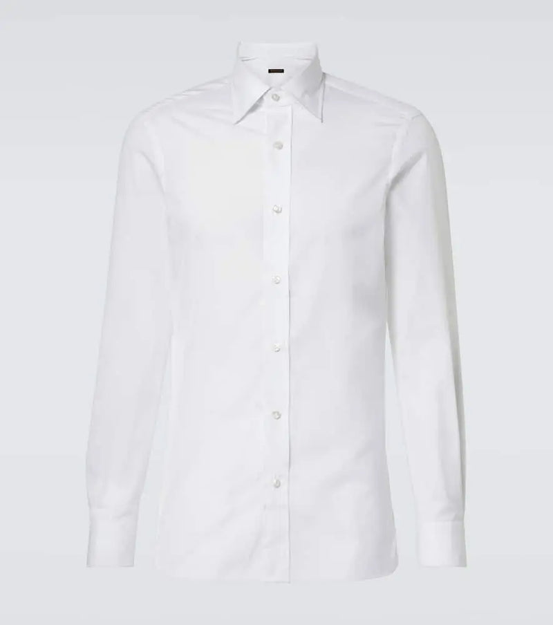 Rubinacci Cotton poplin shirt