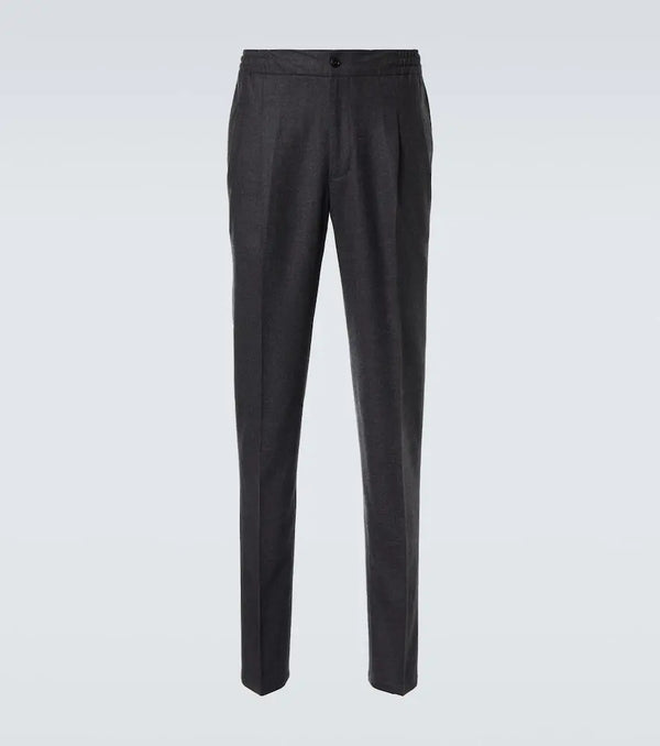 Rubinacci Virgin wool slim pants | LYBSTORE