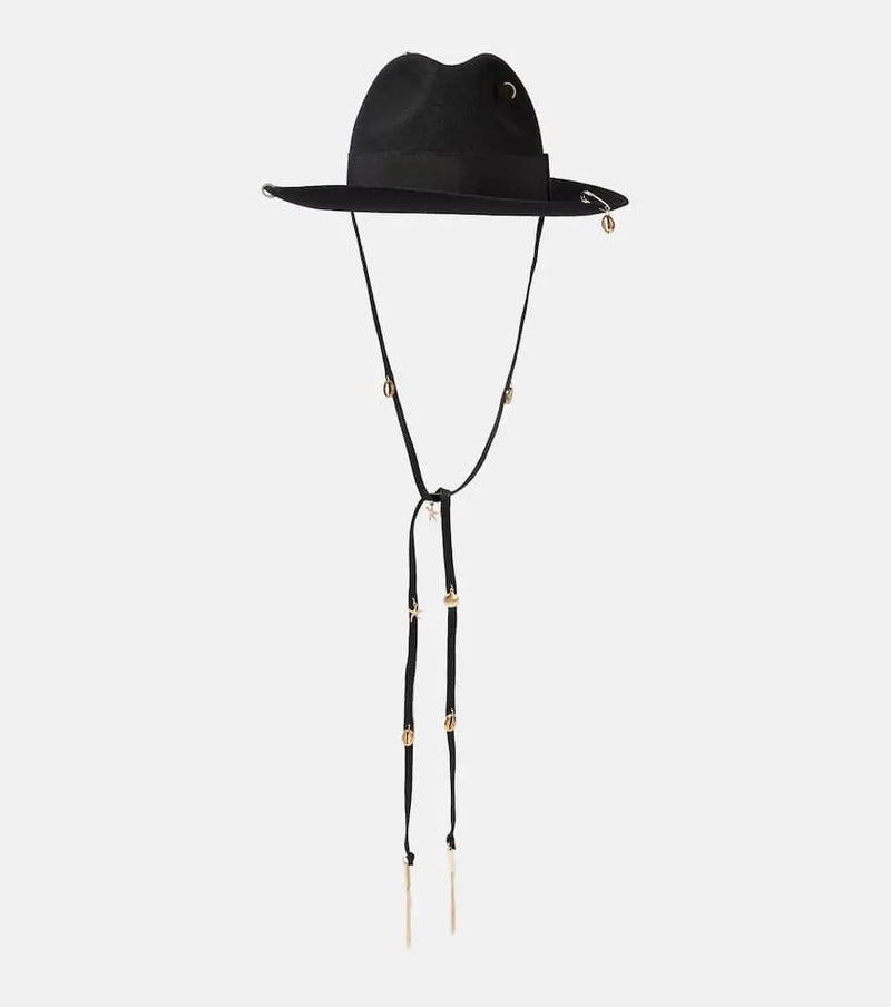 Ruslan Baginskiy Wool felt fedora hat