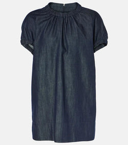 S Max Mara Baiocco denim top | LYBSTORE