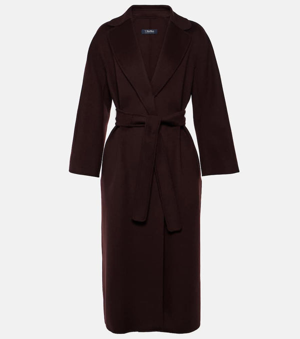 S Max Mara Belted virgin wool coat | LYBSTORE