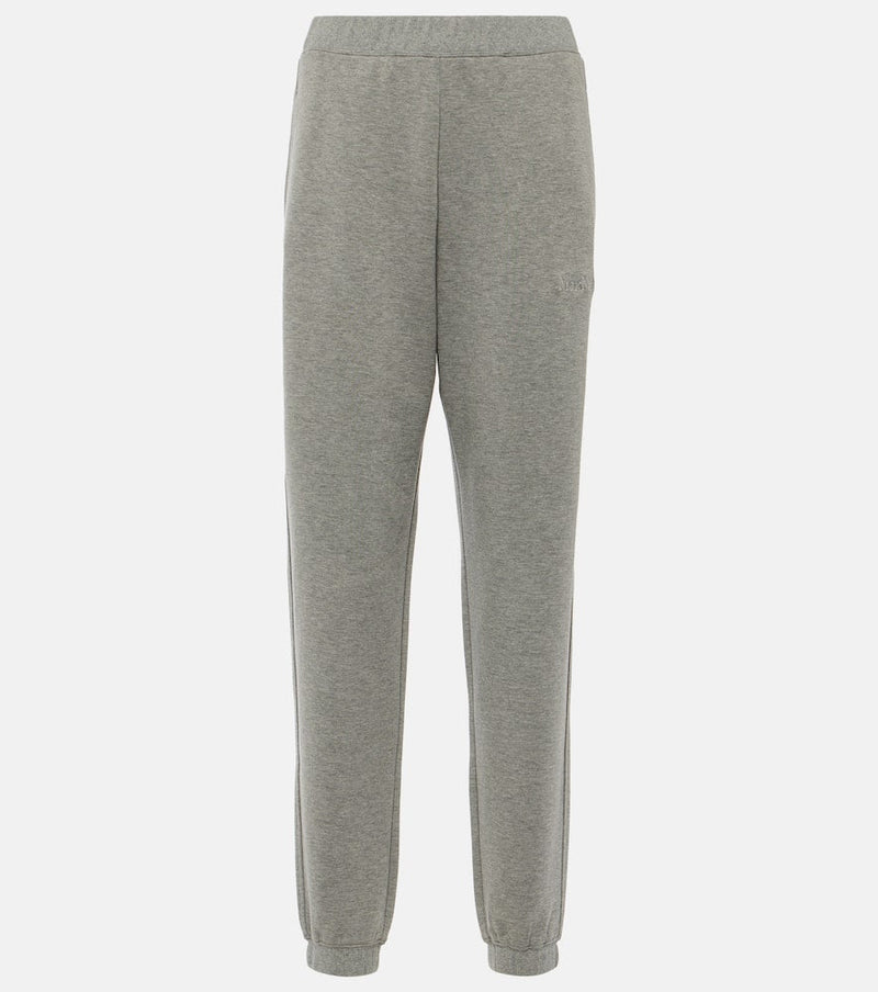 S Max Mara Cotton-blend jersey sweatpants