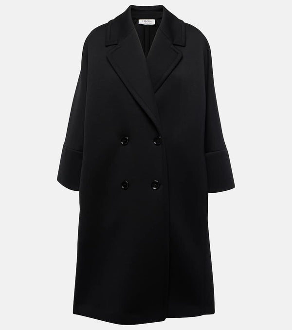 S Max Mara Double-breasted jersey coat