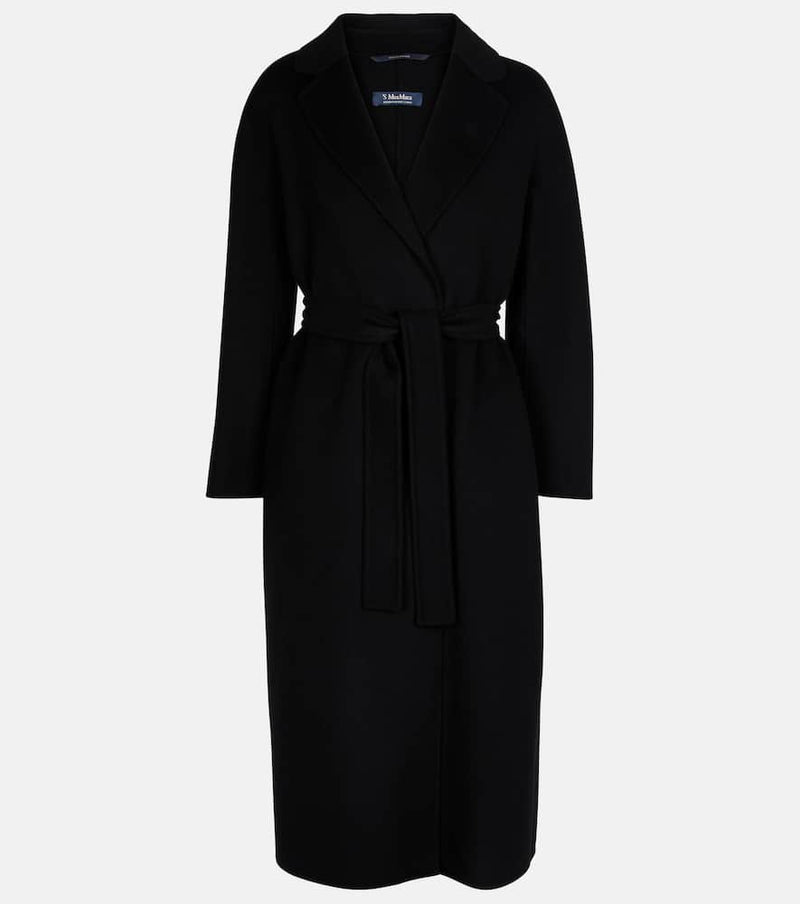 S Max Mara Esturia belted virgin wool coat