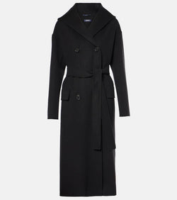 S Max Mara Favola wool wrap coat