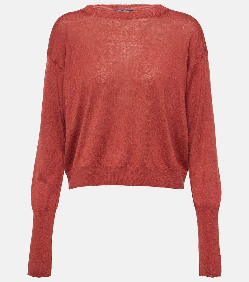 S Max Mara Giuditta silk and linen sweater