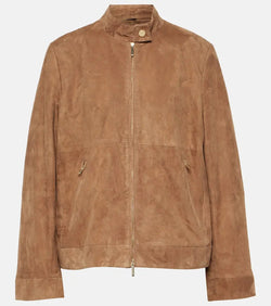 S Max Mara Jene suede jacket | LYBSTORE