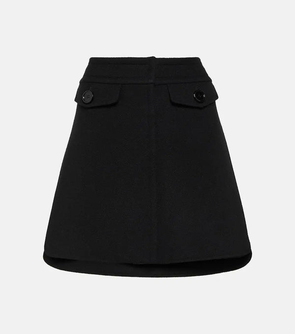 S Max Mara Marta wool miniskirt