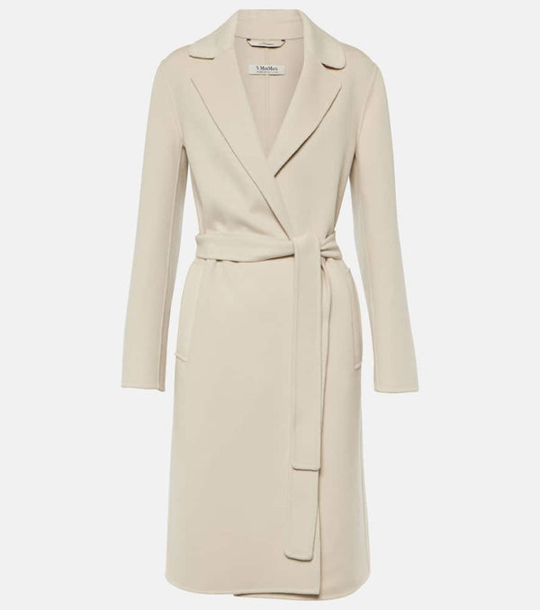 S Max Mara Pauline virgin wool wrap coat