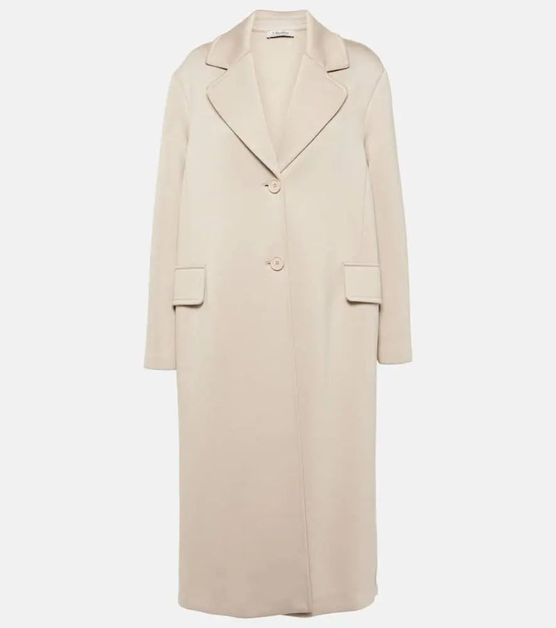 S Max Mara Radice jersey coat | LYBSTORE