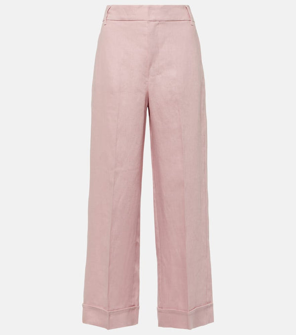 S Max Mara Salix linen straight pants