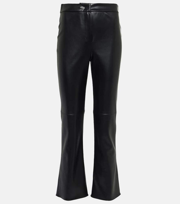 S Max Mara Sublime faux leather flared pants