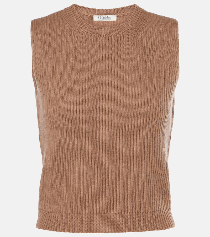 S Max Mara Wool sweater vest