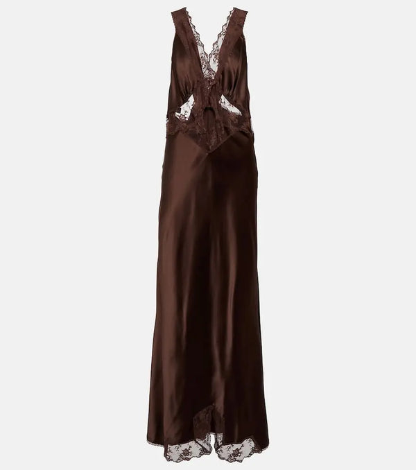 SIR Aries silk maxi dress | LYBSTORE