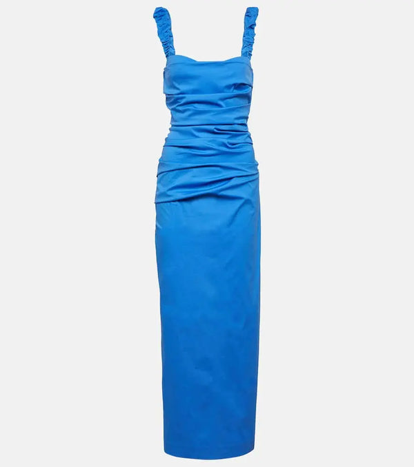 SIR Azul bustier cotton-blend gown | LYBSTORE