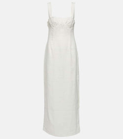 SIR Bettina linen midi dress