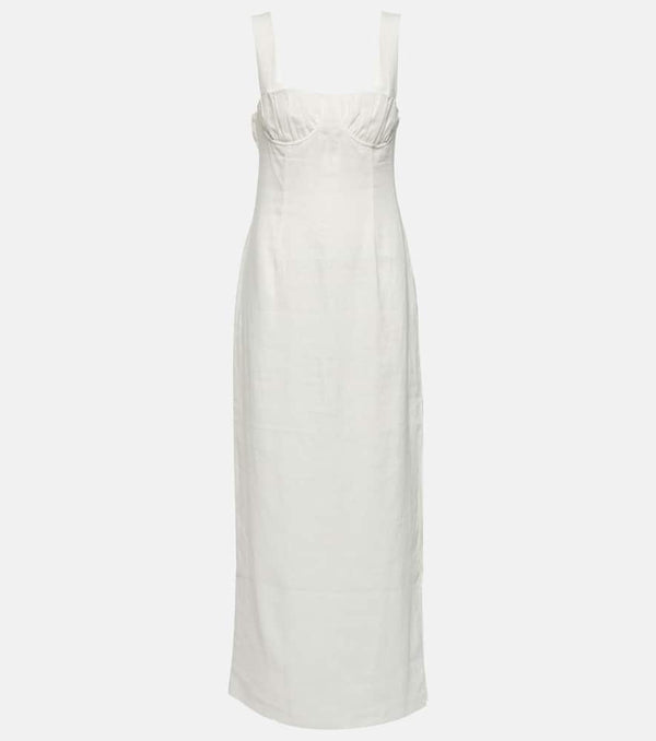 SIR Bettina linen midi dress