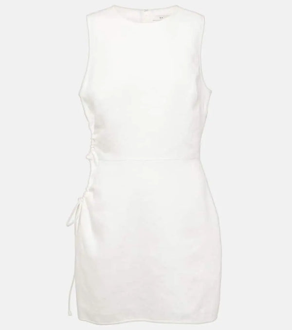 SIR D'Orsay cutout linen minidress