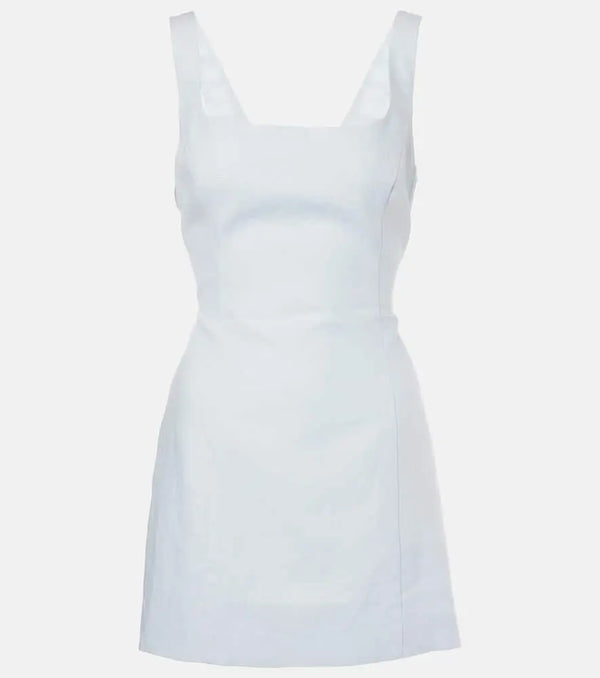 SIR Iris Tie linen minidress | LYBSTORE