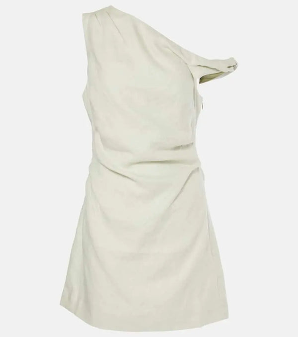 SIR Iris Twist linen minidress | LYBSTORE