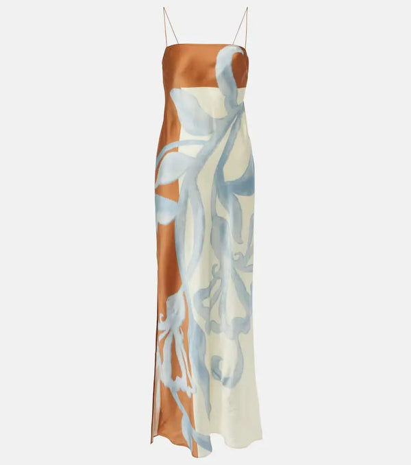 SIR Sorrento silk slip dress