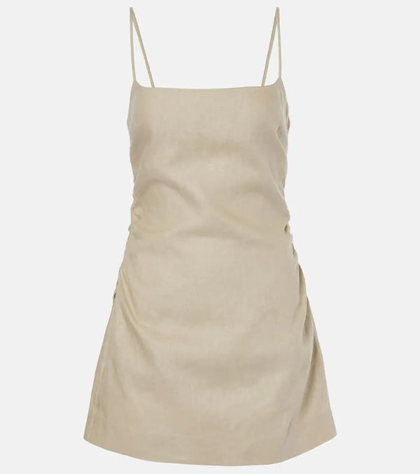 SIR Tamara linen minidress