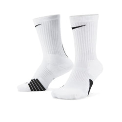 Calcetines de básquetbol Nike Elite Crew - Blanco