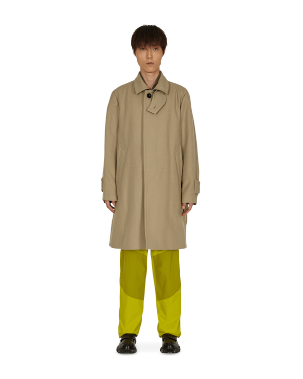 sacai Melton Wool Coat Beige