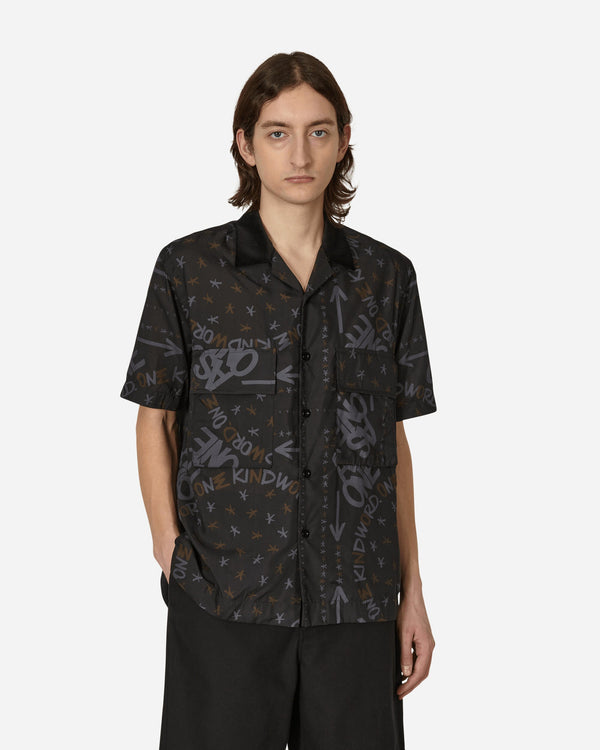 sacai Eric Haze Bandana Print Shirt Black