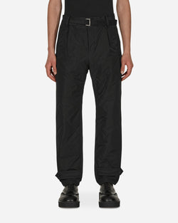 sacai Quilted Pants Black