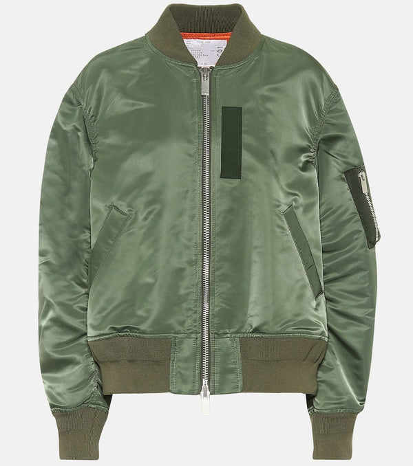 Sacai Nylon bomber jacket