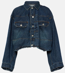 Sacai Oversized denim shirt