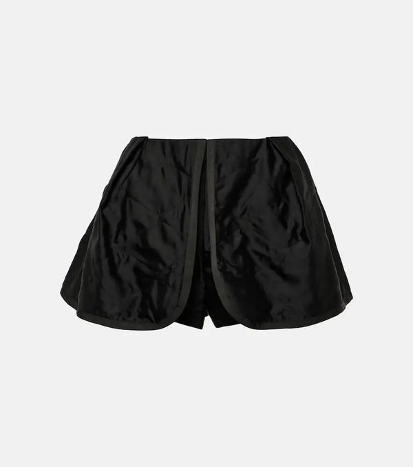 Sacai Quilted satin shorts | LYBSTORE