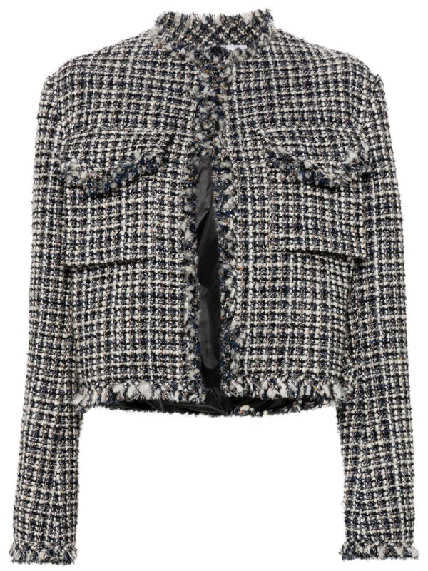 Sacai Tweed Wool Short Jacket