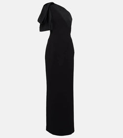 Safiyaa Maelys crêpe gown | LYBSTORE