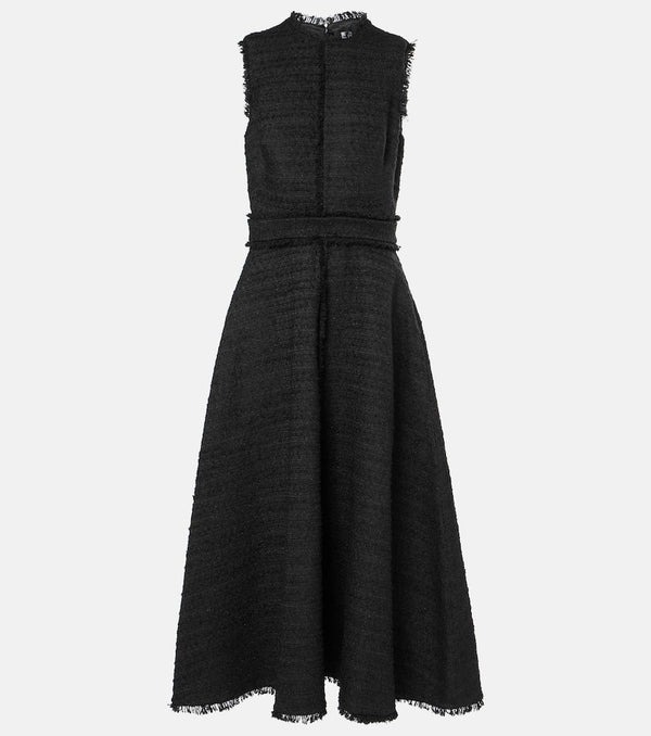 Safiyaa Mary tweed midi dress