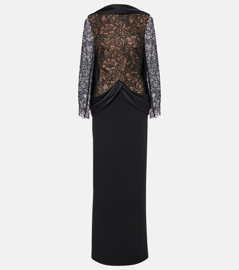 Safiyaa Serryna lace gown