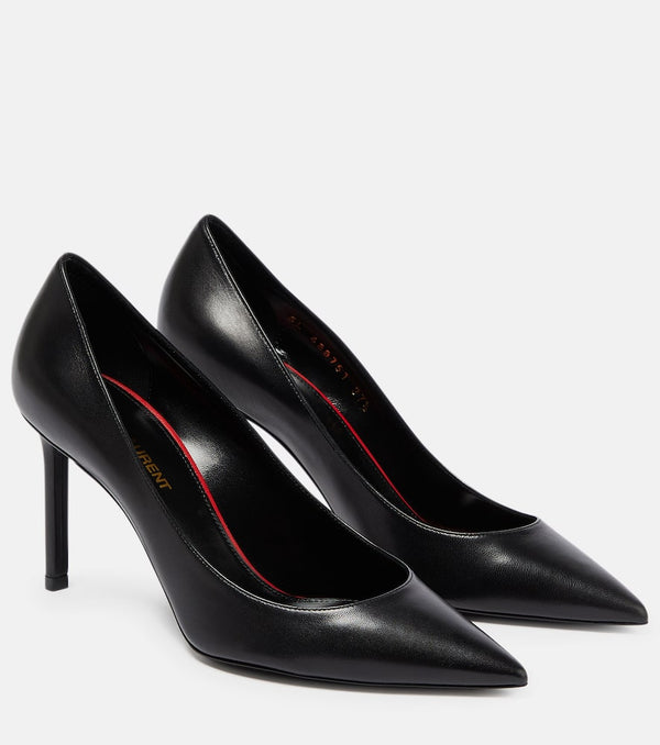 Saint Laurent Anja 85 leather pumps